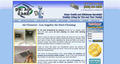Desktop Screenshot of draircare.com